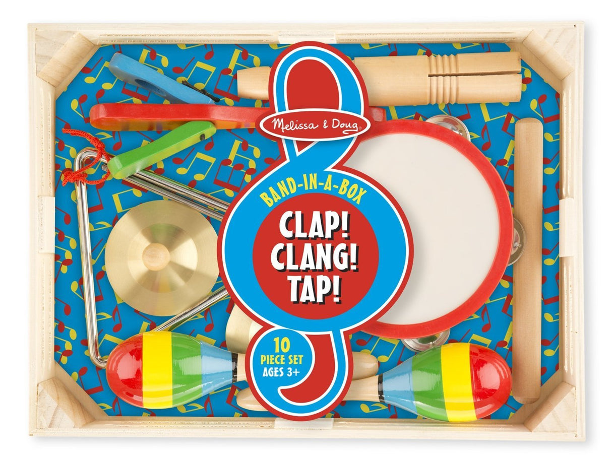 Melissa & Doug - Band in a Box Clap! Clang! Tap!