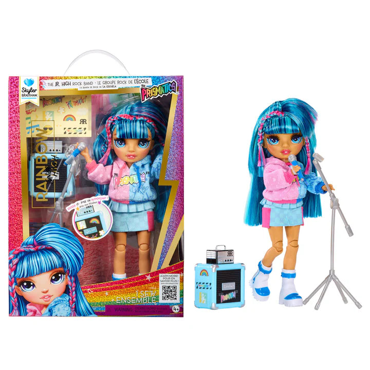 Rainbow High Jr High Rockband Fashion Dolls Skyler
