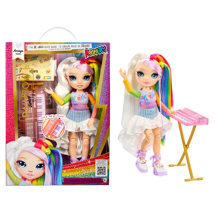 Rainbow High Jr High Rockband Fashion Dolls Amaya