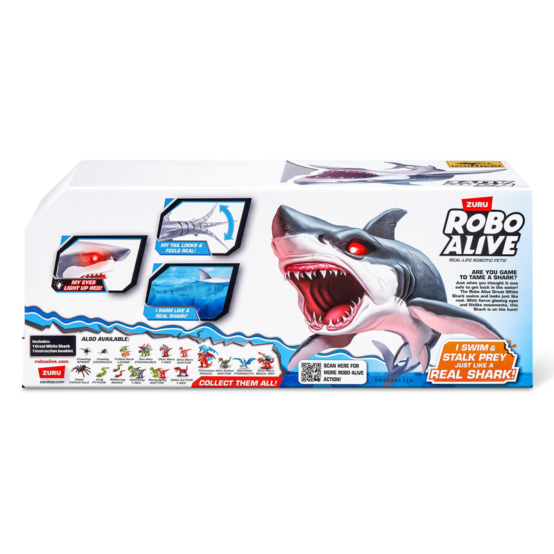 Robo Alive Great White Shark
