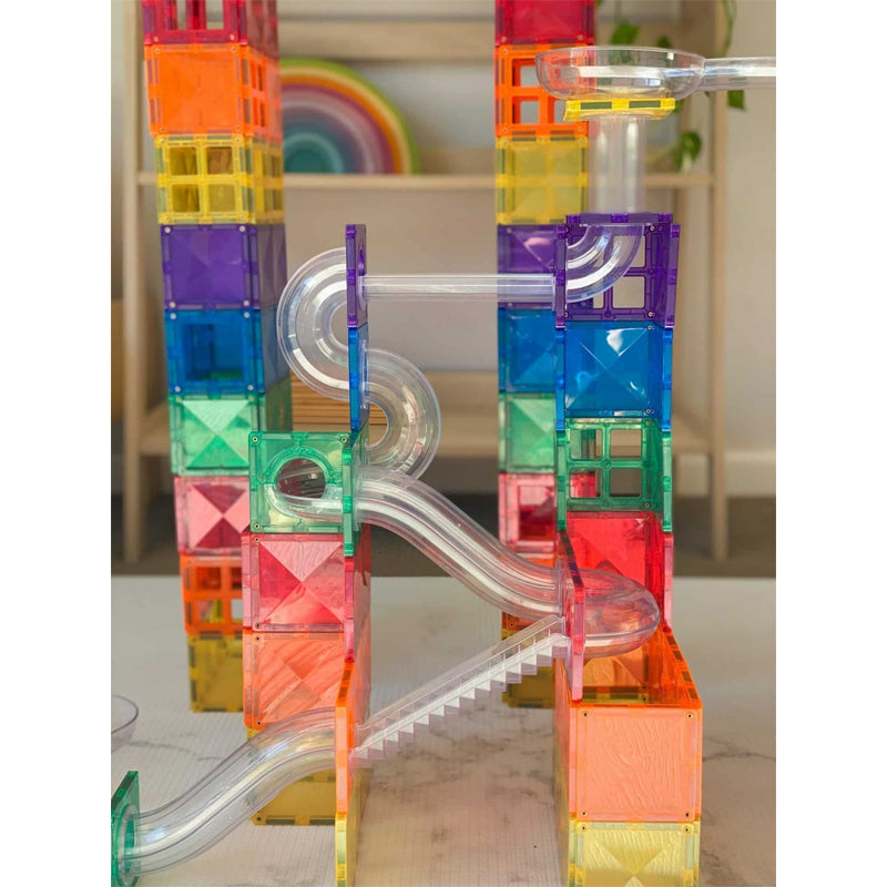 Connetix Rainbow Ball Run Pack 92 pc