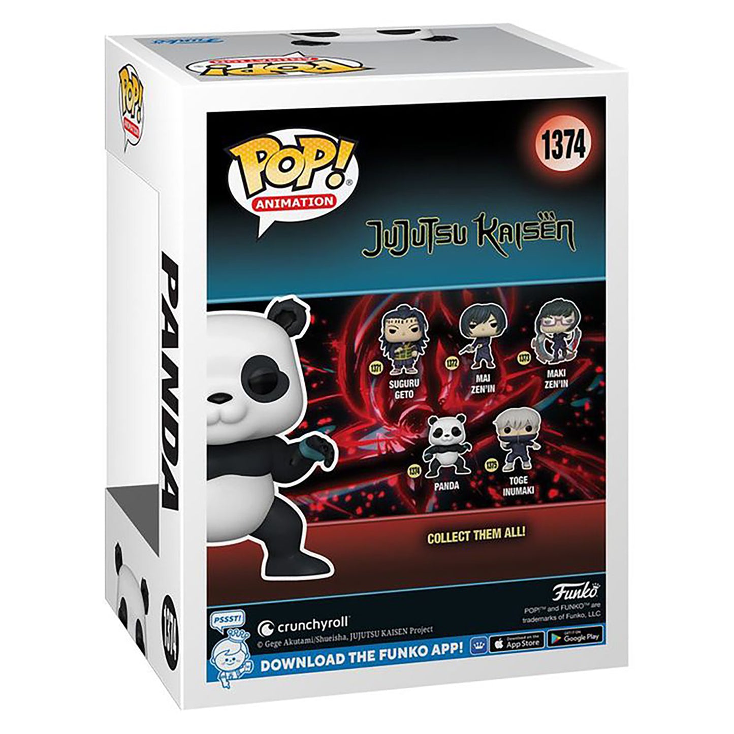 Funko Jujutsu Kaisen - Panda US Exclusive Flocked Pop!