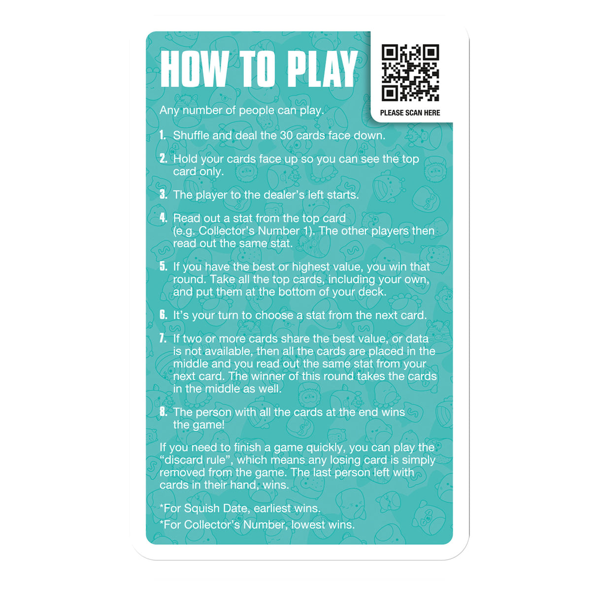 Top Trumps Squishmallows Card Game