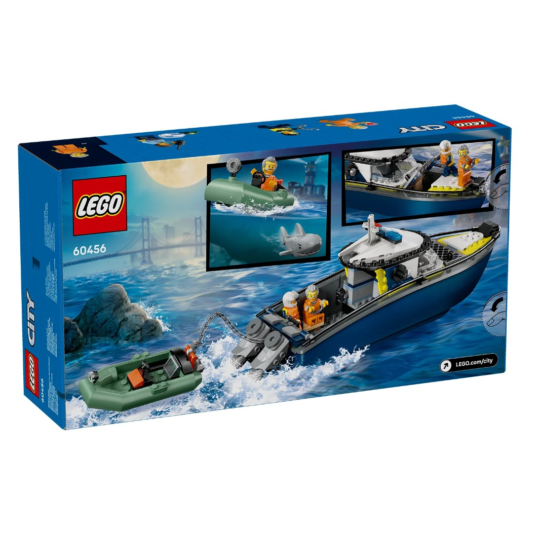LEGO City Police Boat Chase 60456