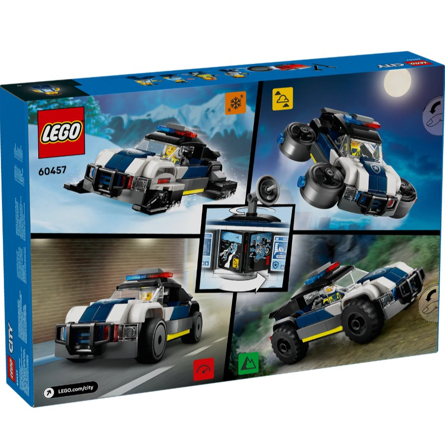 LEGO City Custom Police Car Garage 60457