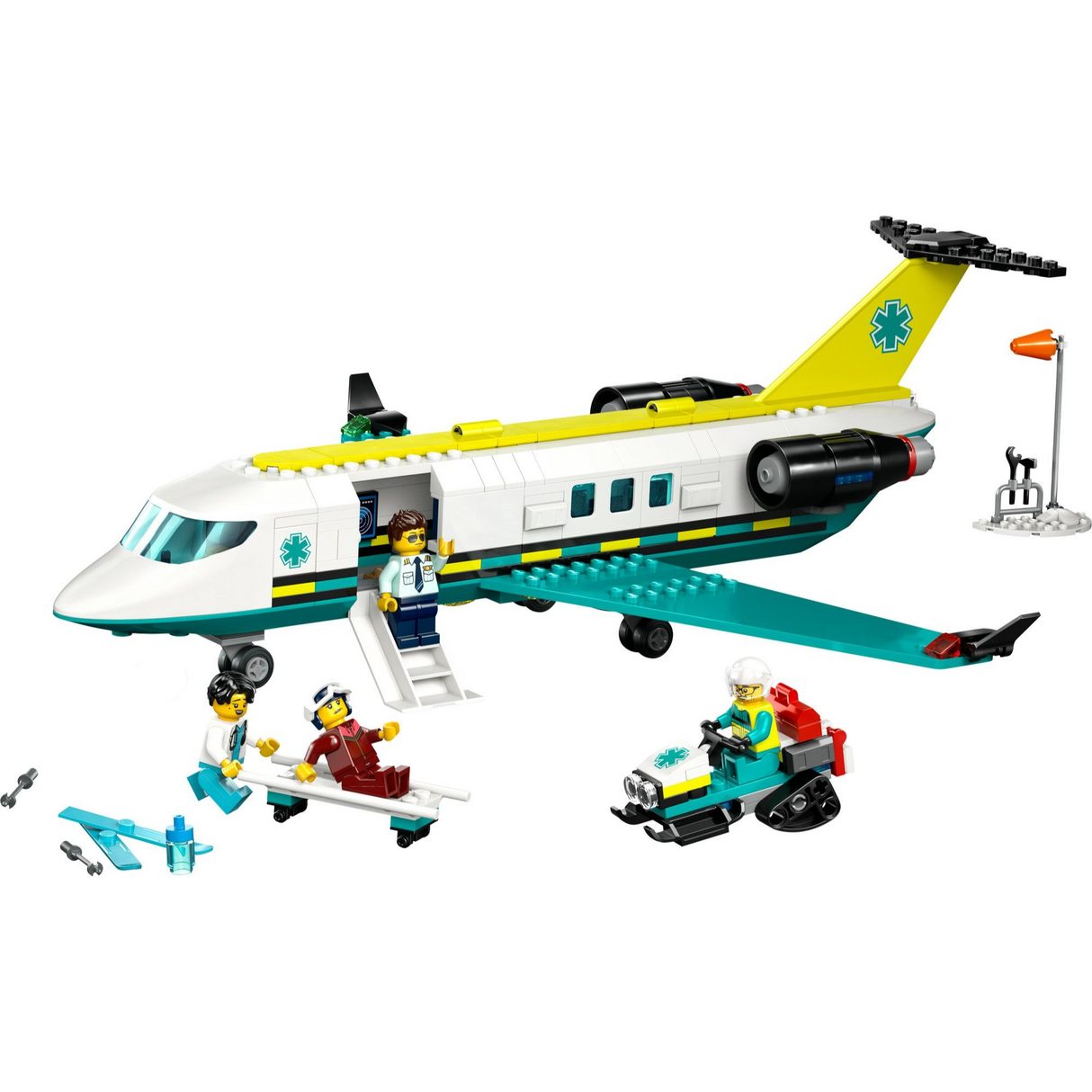 LEGO City Emergency Air Ambulance Airplane 60465