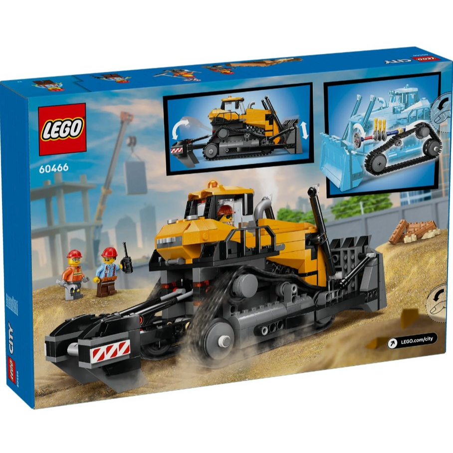 LEGO City Yellow Bulldozer 60466