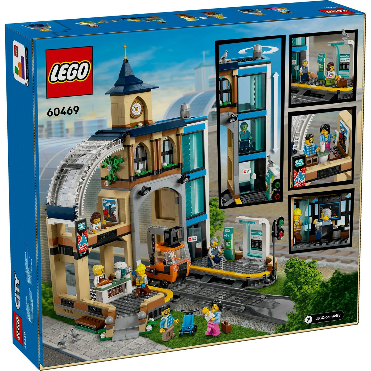 LEGO City Central Train Station 60469