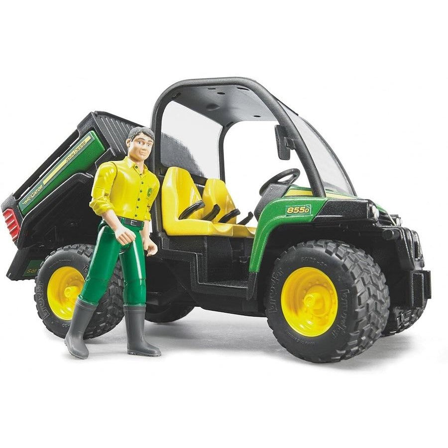 Bruder John Deere Gator XUV 855D with Driver