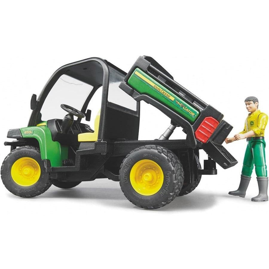Bruder John Deere Gator XUV 855D with Driver