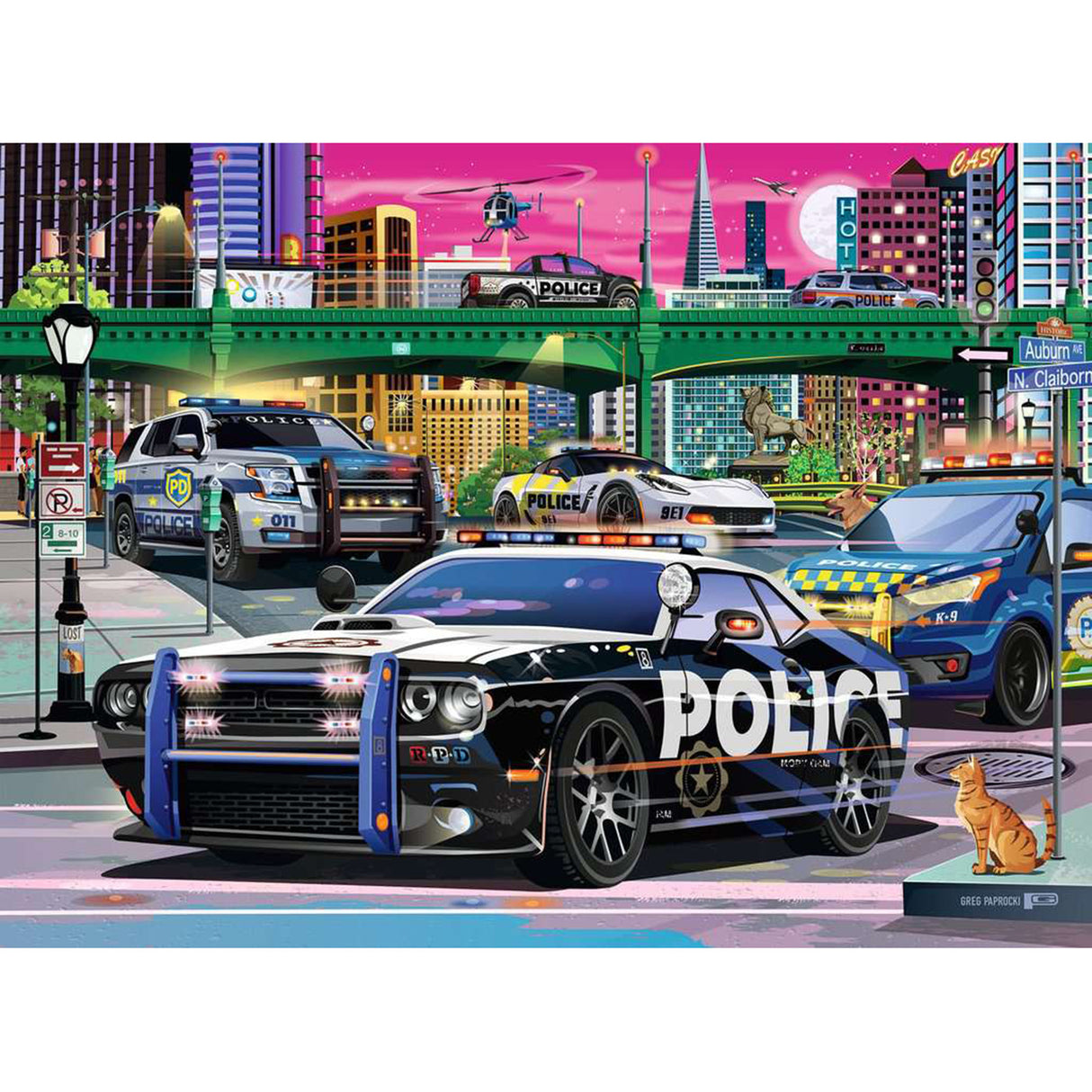 Ravensburger Police on Patrol Puzzles (150 pieces)