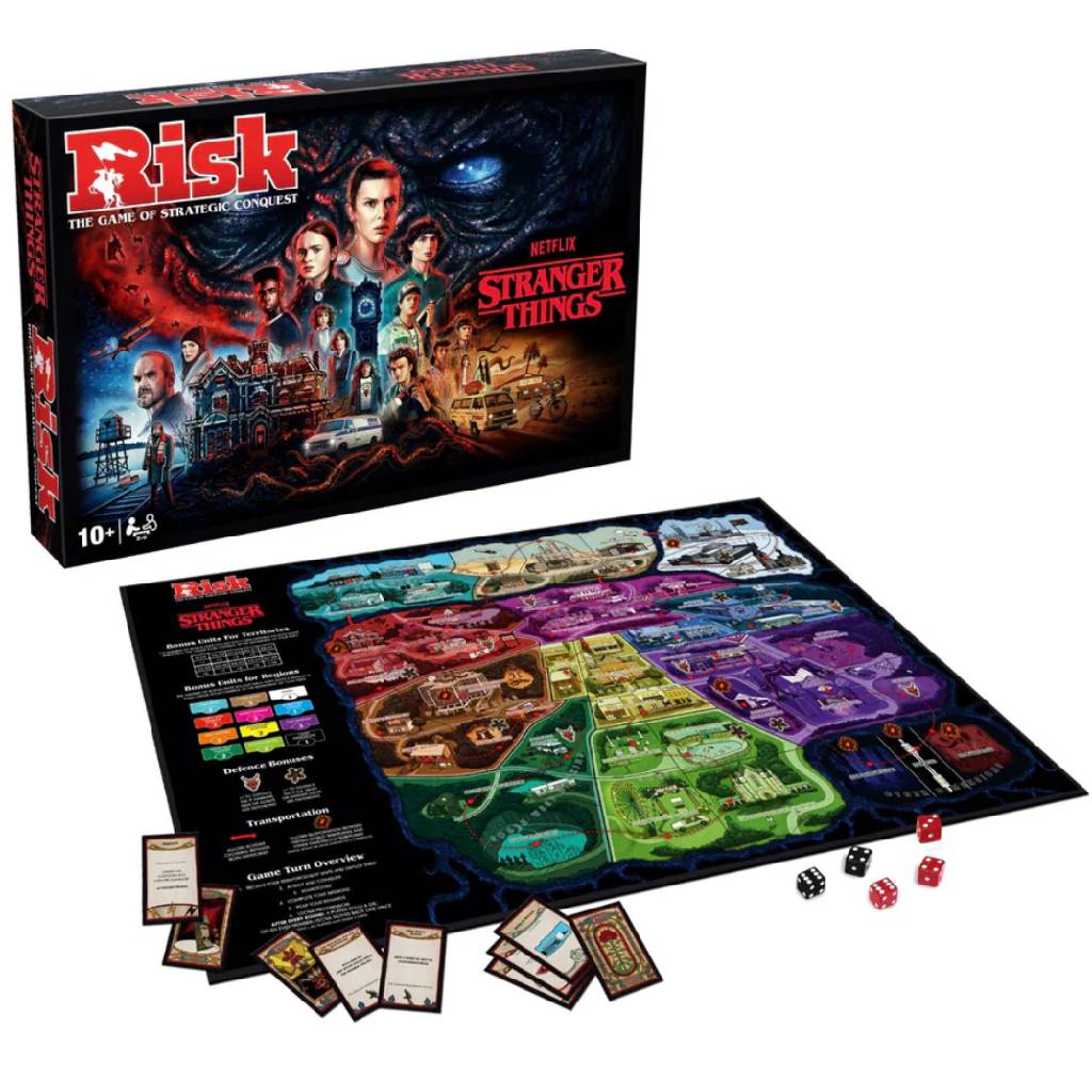 risk stranger things board game rules