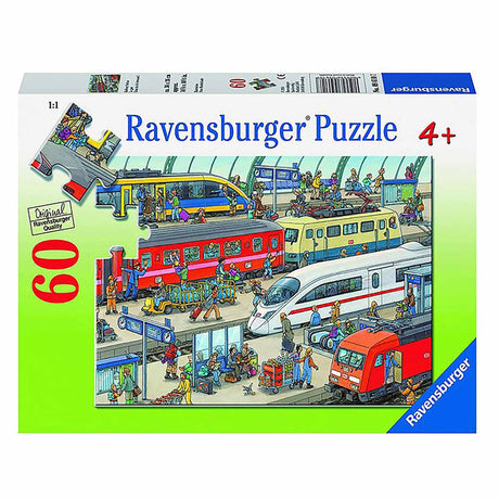 Ravensburger Railway Station Jigsaw Puzzle (60 pieces)