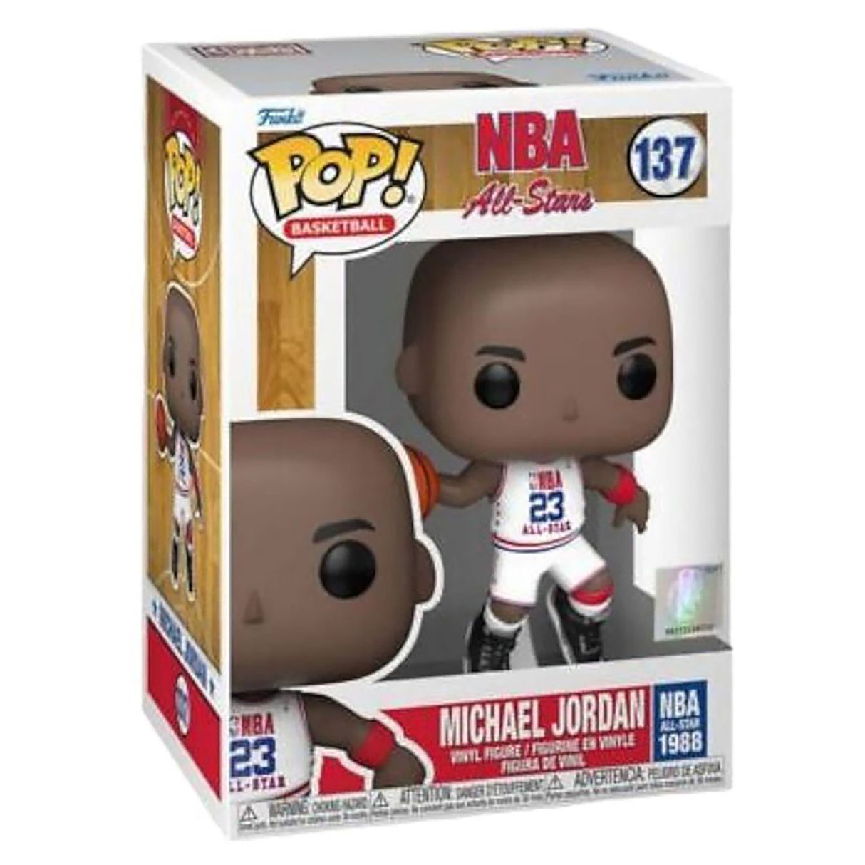Funko NBA: Legends - Michael Jordan White All Star Uniform 92 Pop!