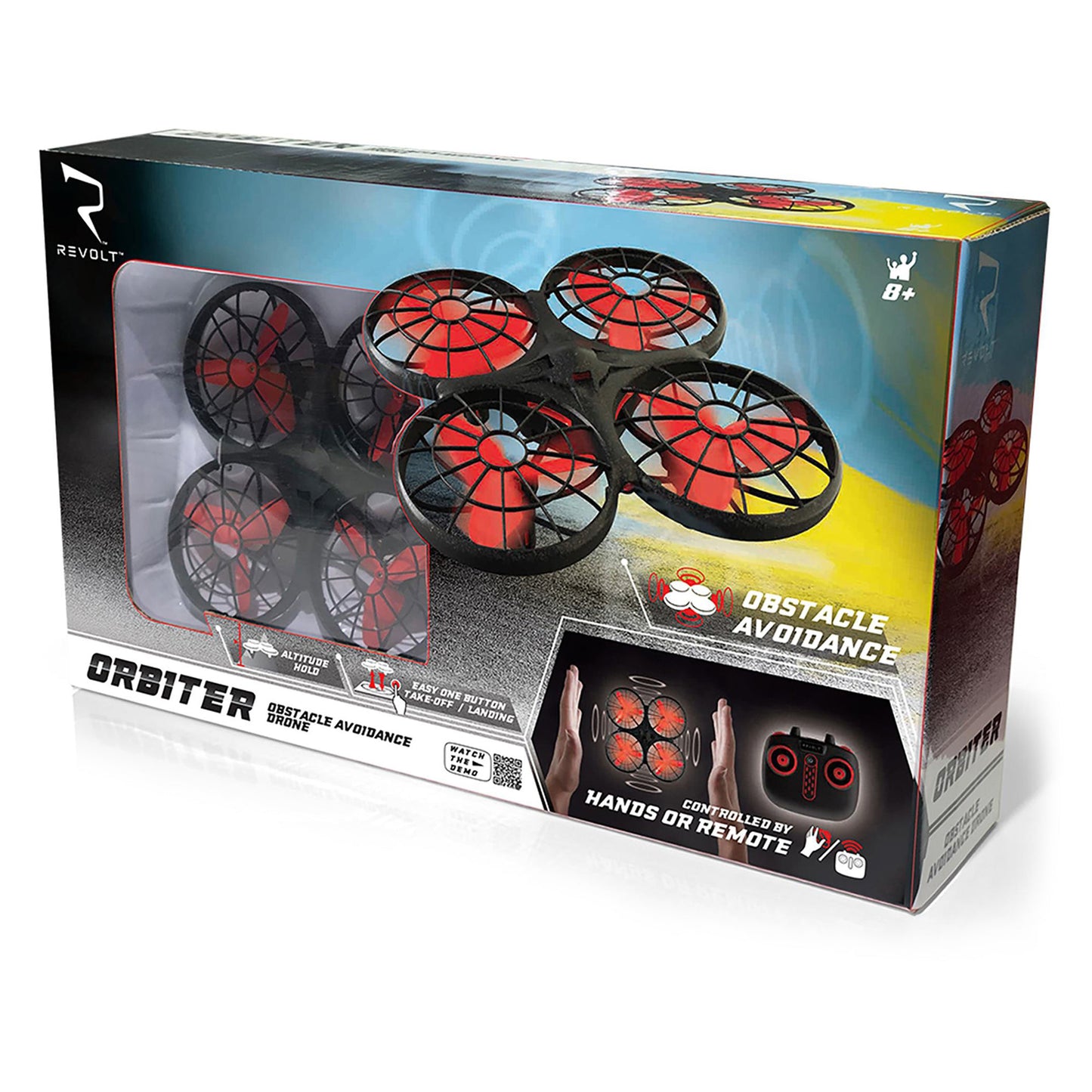 Revolt Radio Control Orbiter Avoidance Drone