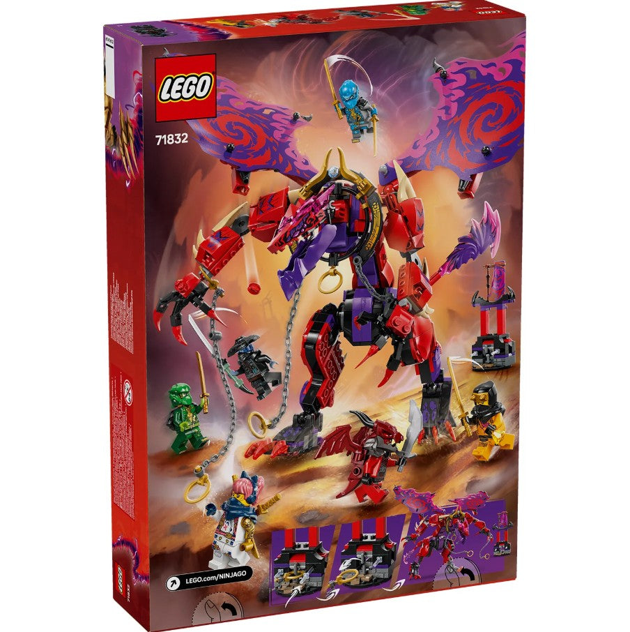 LEGO Ninjago Thunderfang Dragon of Chaos 71832