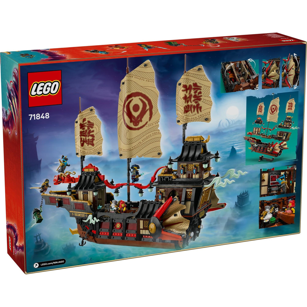 LEGO Ninjago The Temple Bounty 71848