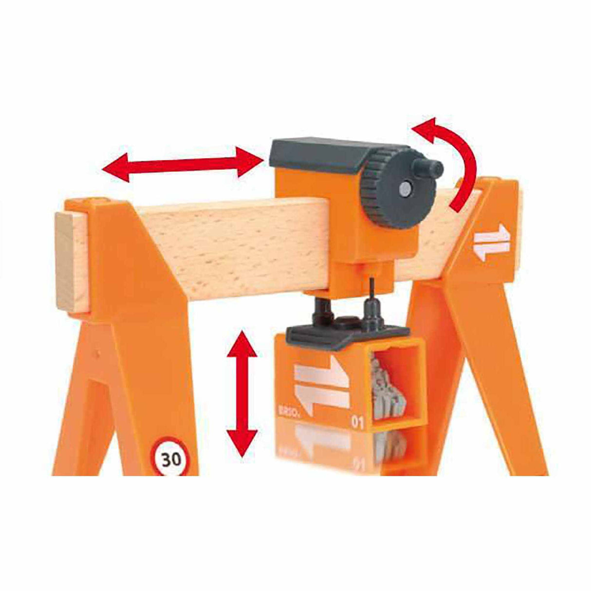 BRIO 33732 Gantry Crane Set