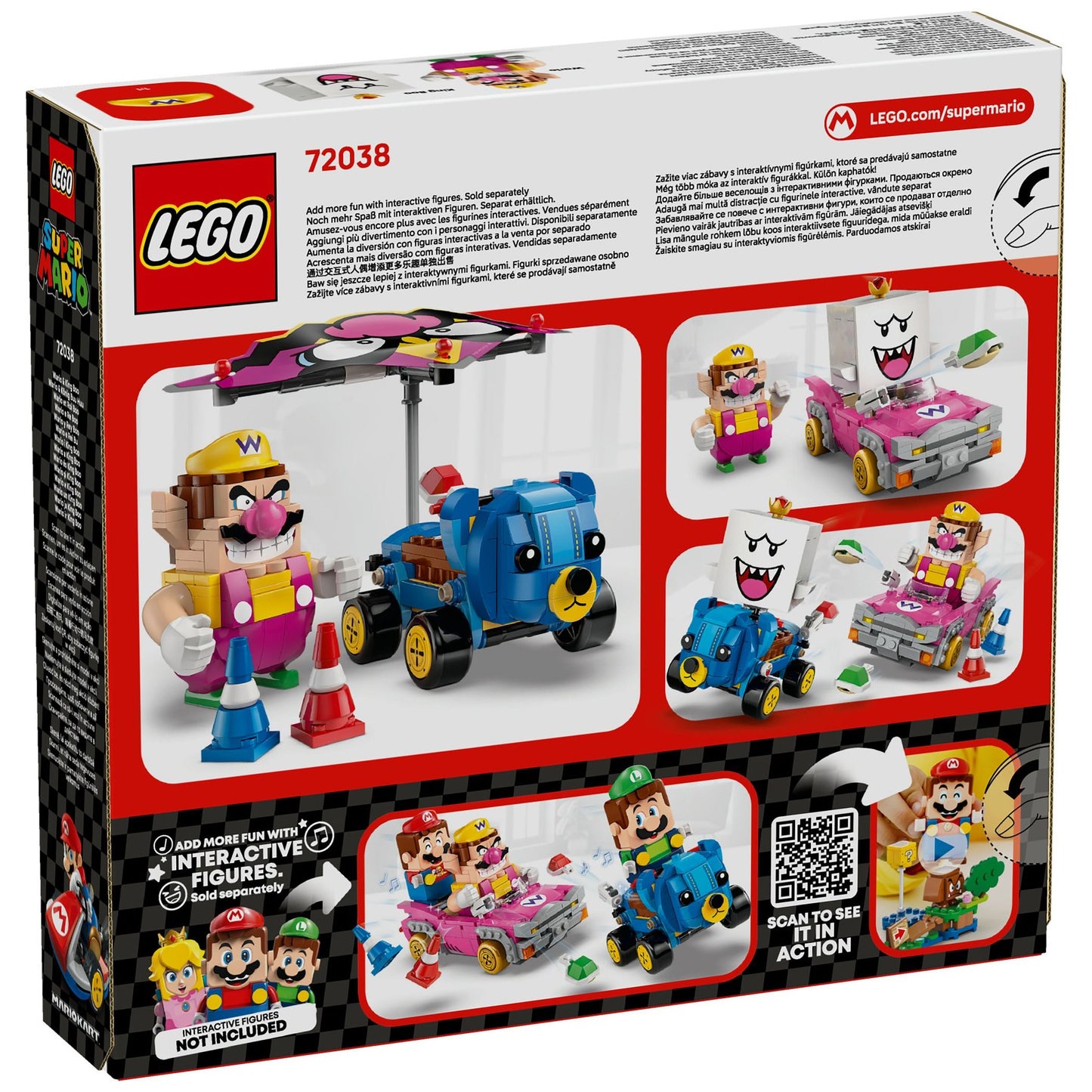 LEGO Super Mario Wario & King Boo 72038