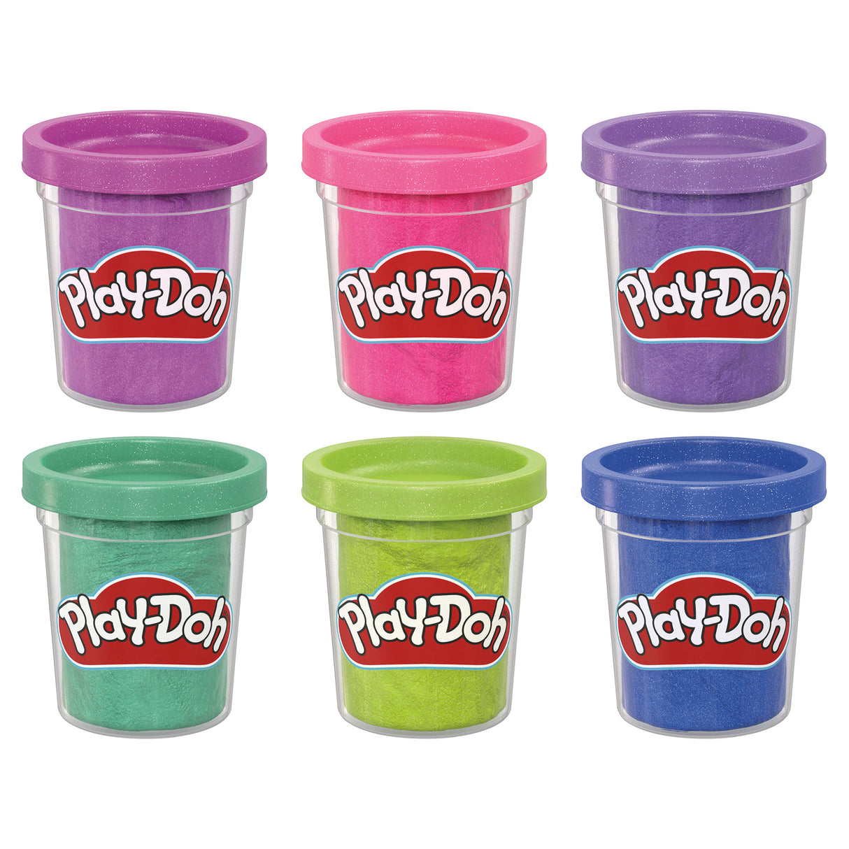 Play-Doh Sparkle Collection (Pack of 6)