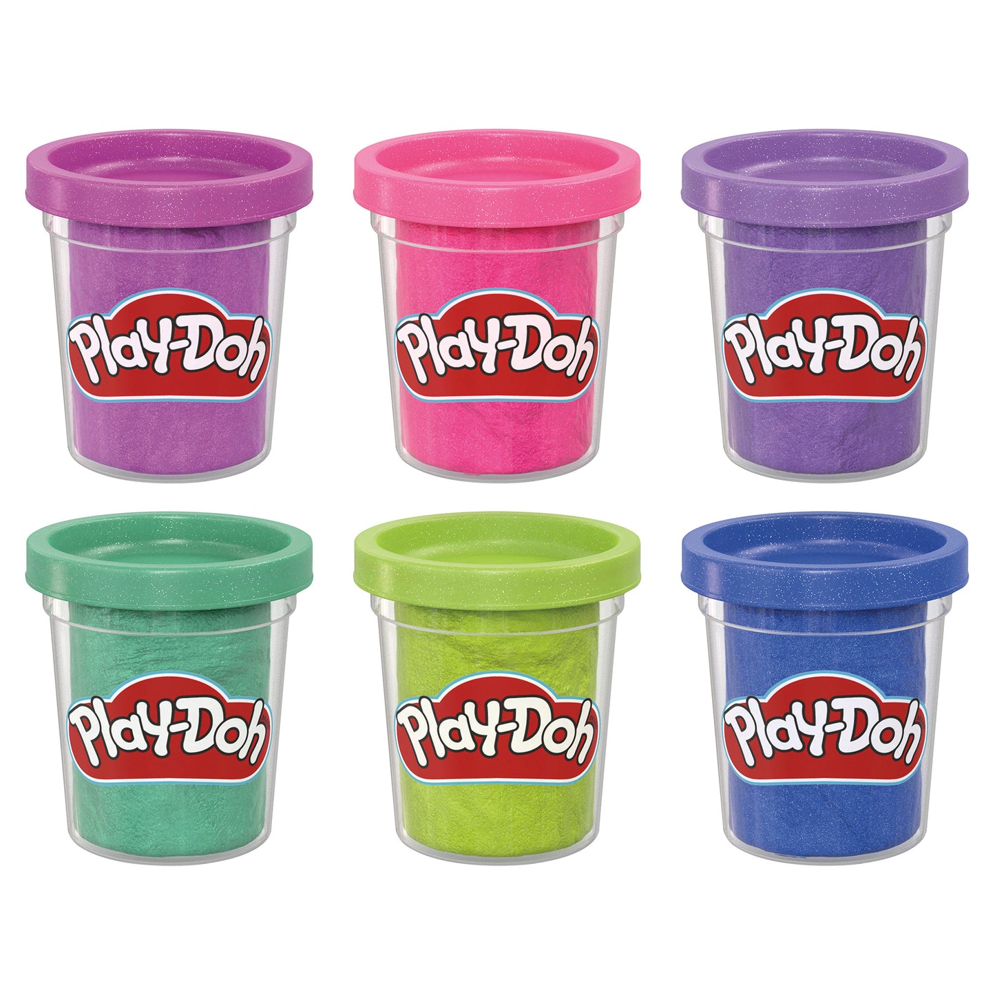 Play-Doh Sparkle Collection (Pack of 6)
