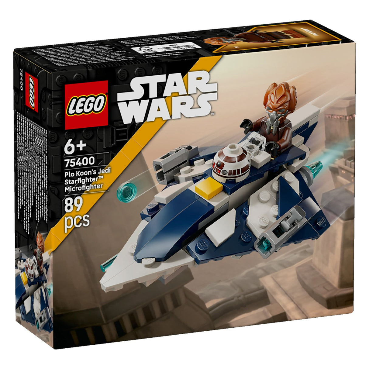 LEGO Star Wars TM Plo Koon's Jedi Starfighter Microfighter 75400