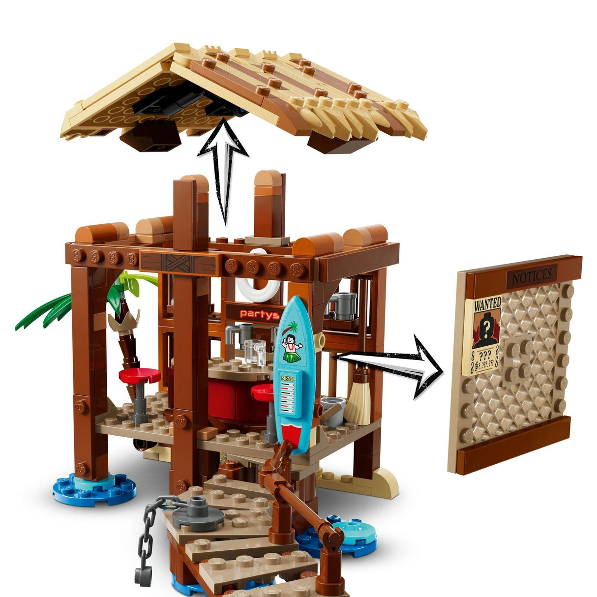 LEGO One Piece Next Windmill Village Hut 75636