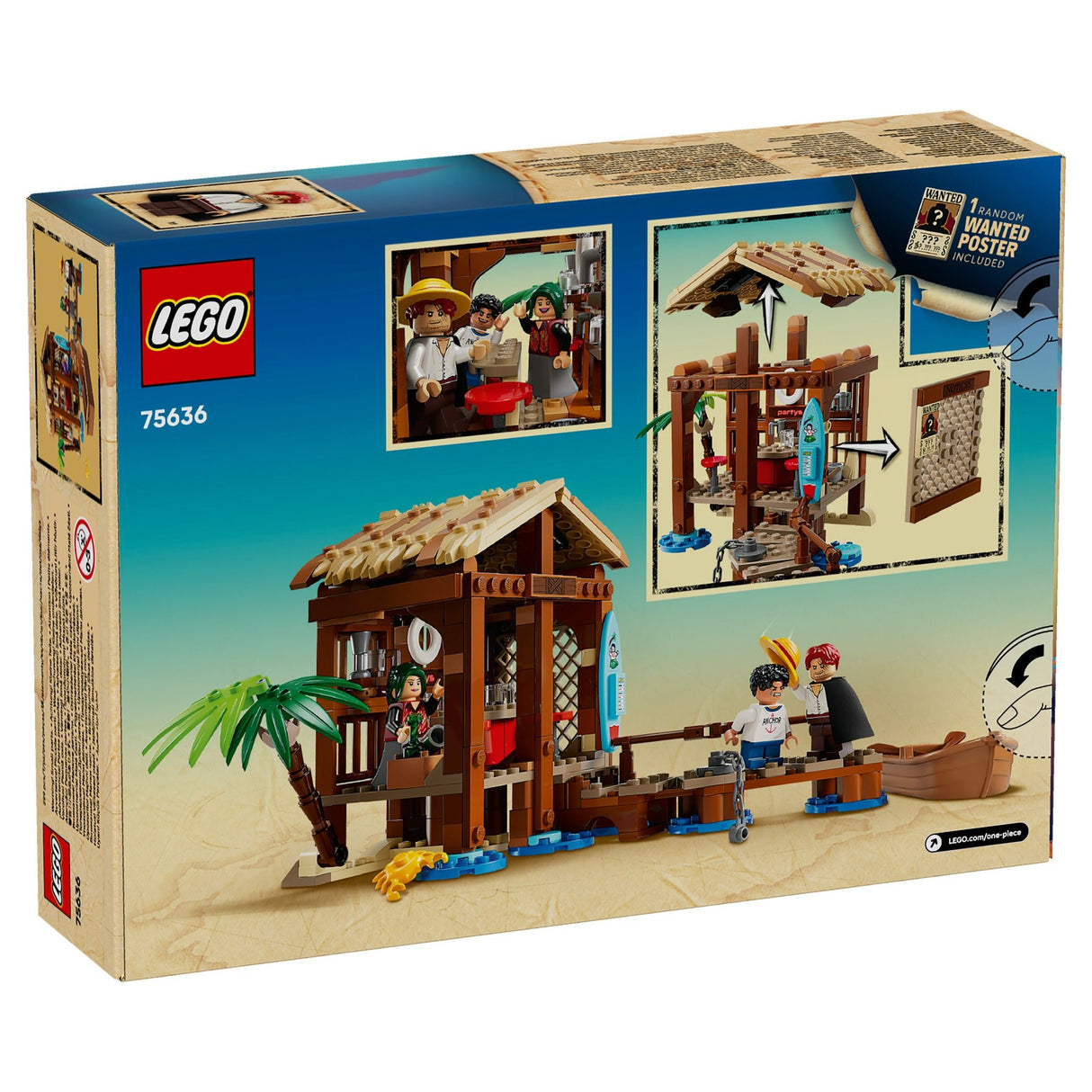 LEGO One Piece Next Windmill Village Hut 75636