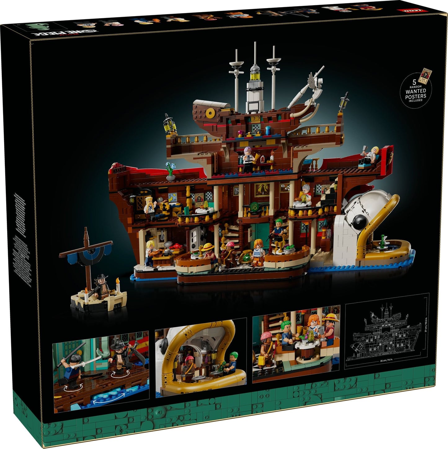 LEGO One Piece Next The Baratie Floating Restaurt 75640