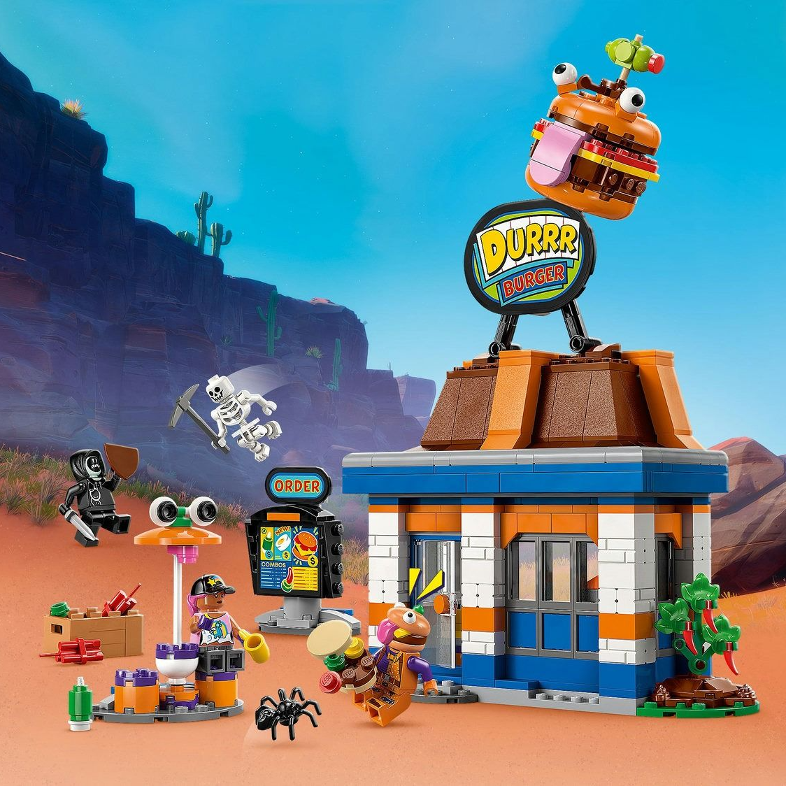 LEGO Fortnite Durrr Burger Restaurant 77076
