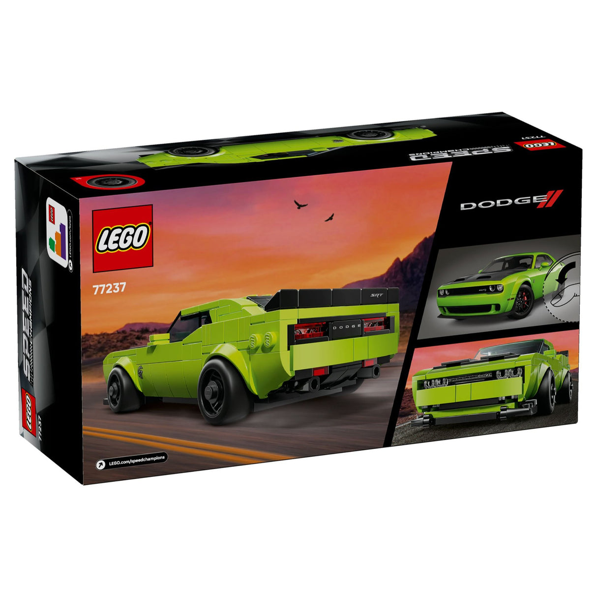 LEGO Speed Champions Dodge Challenger SRT Hellcat Sports Car 77237