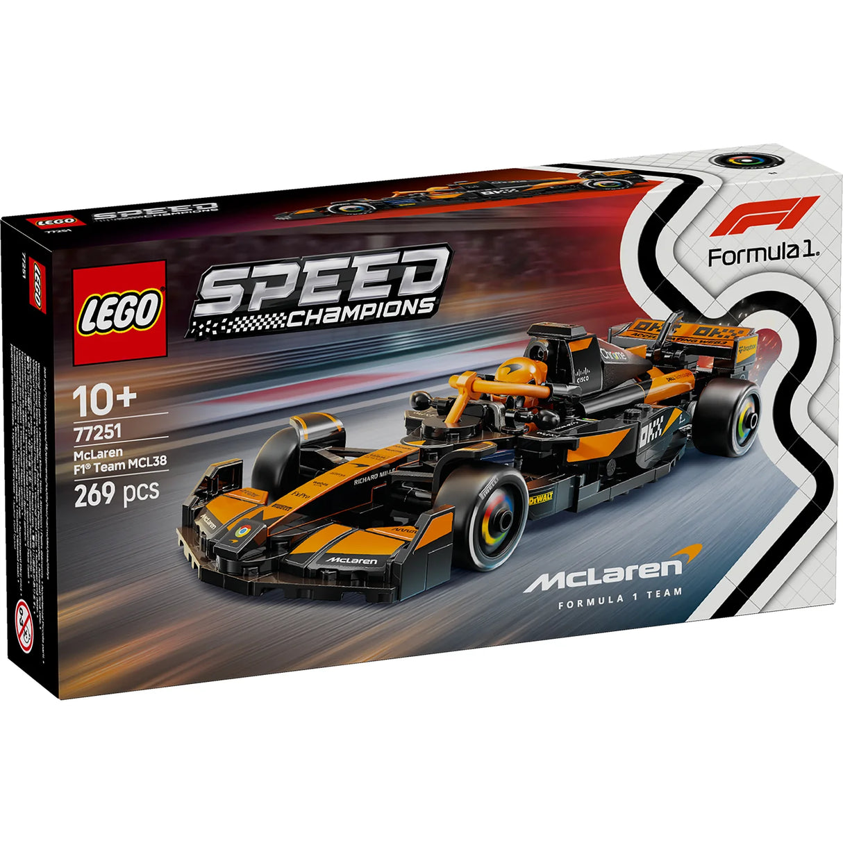 LEGO Speed Champions McLaren F1 Team MCL38 Race Car