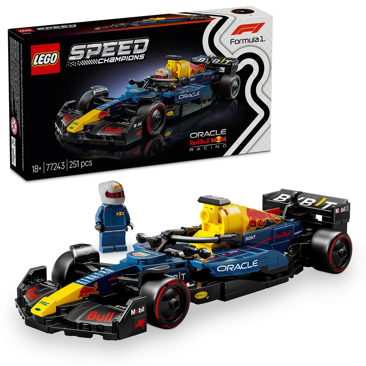 LEGO Speed Champions Oracle Red Bull Racing RB20 F1 Race Car