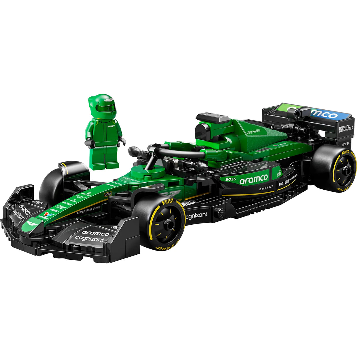 LEGO Speed Champions Aston Martin Aramco F1 AMR24 Race Car