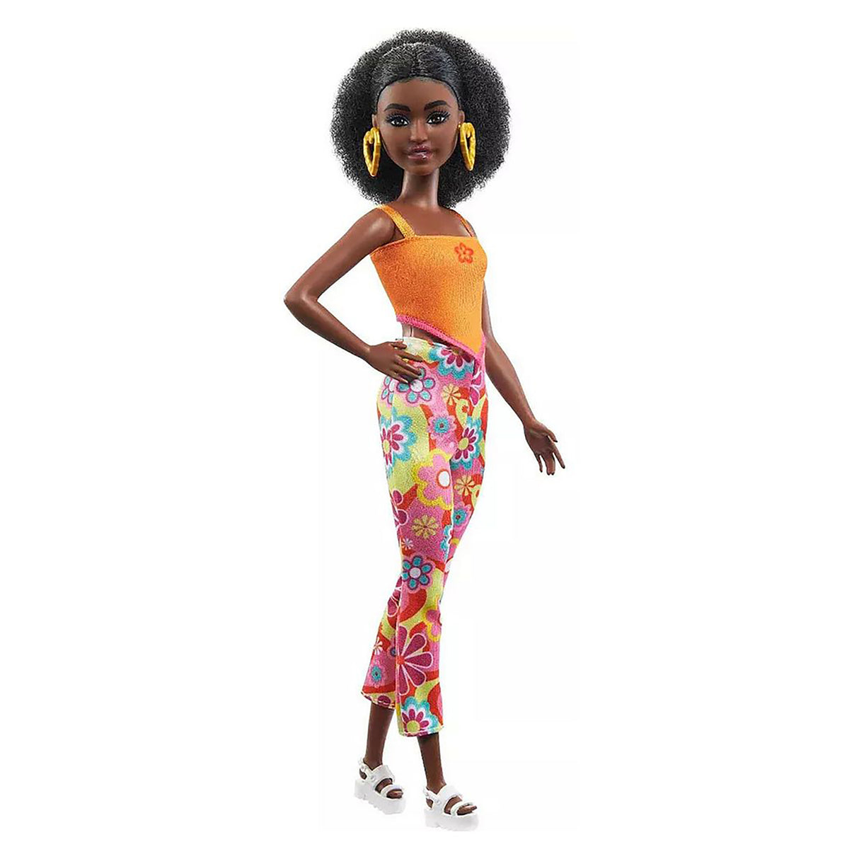 Barbie Fashionistas Doll 198 Floral Print Pants