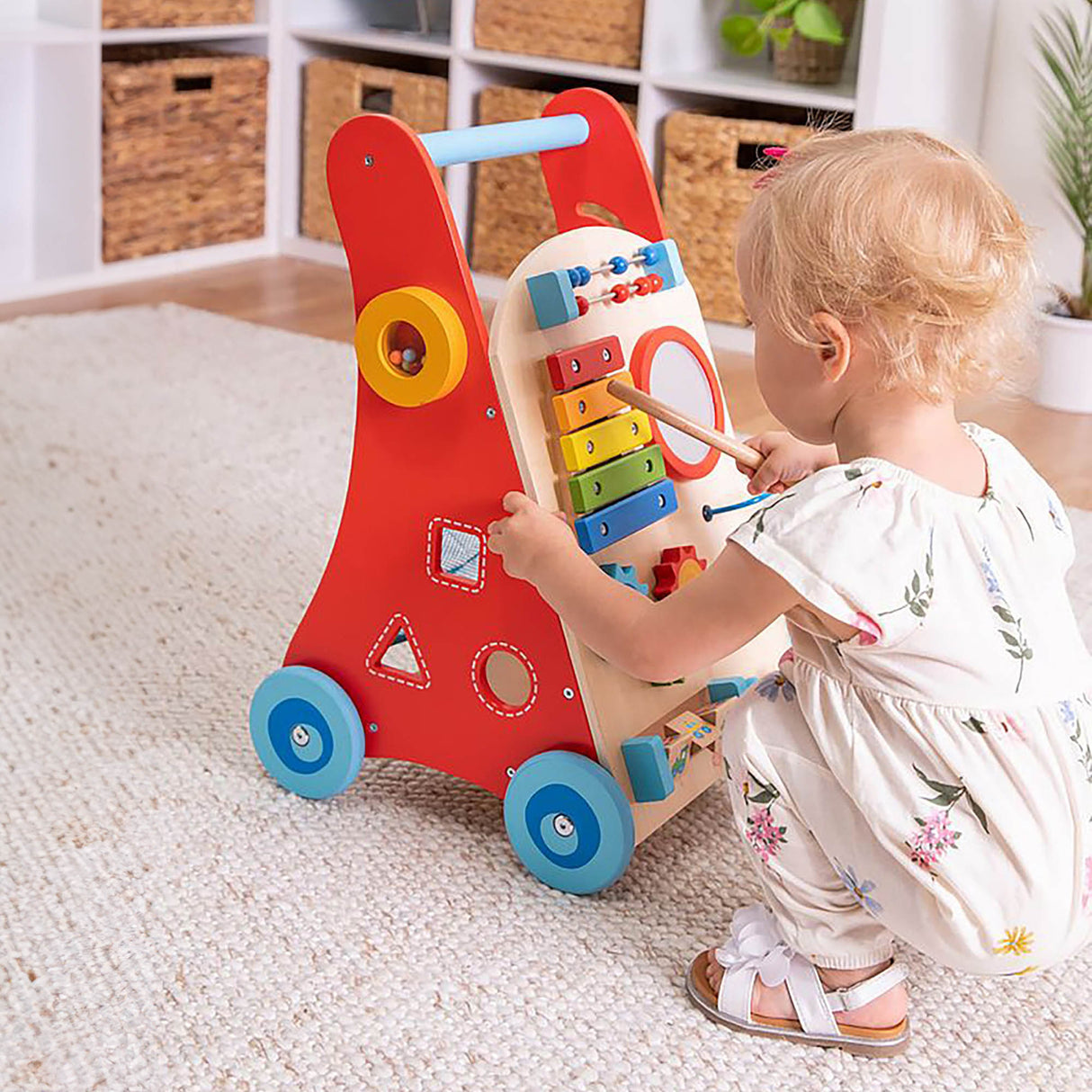 Fat Brain Busy Baby Deluxe Walker