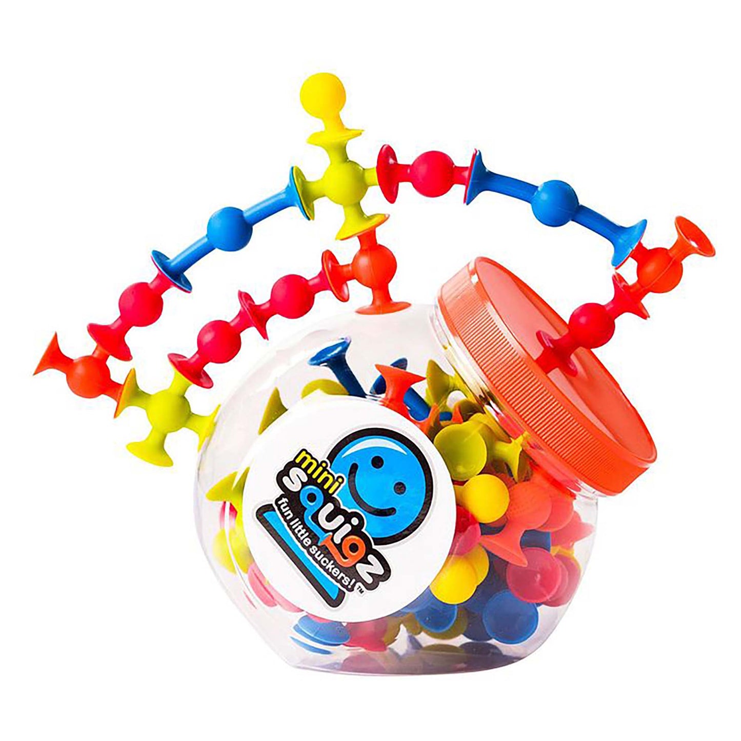 Fat Brain Mini Squigz Suckers Container (75 pieces)