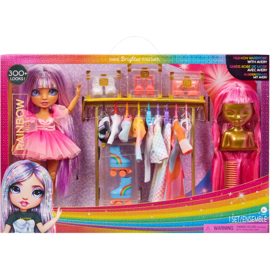 Rainbow High Fashion Wardrobe with Avery