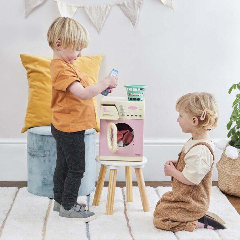 Casdon Electric Toy Washer Pastel Pink