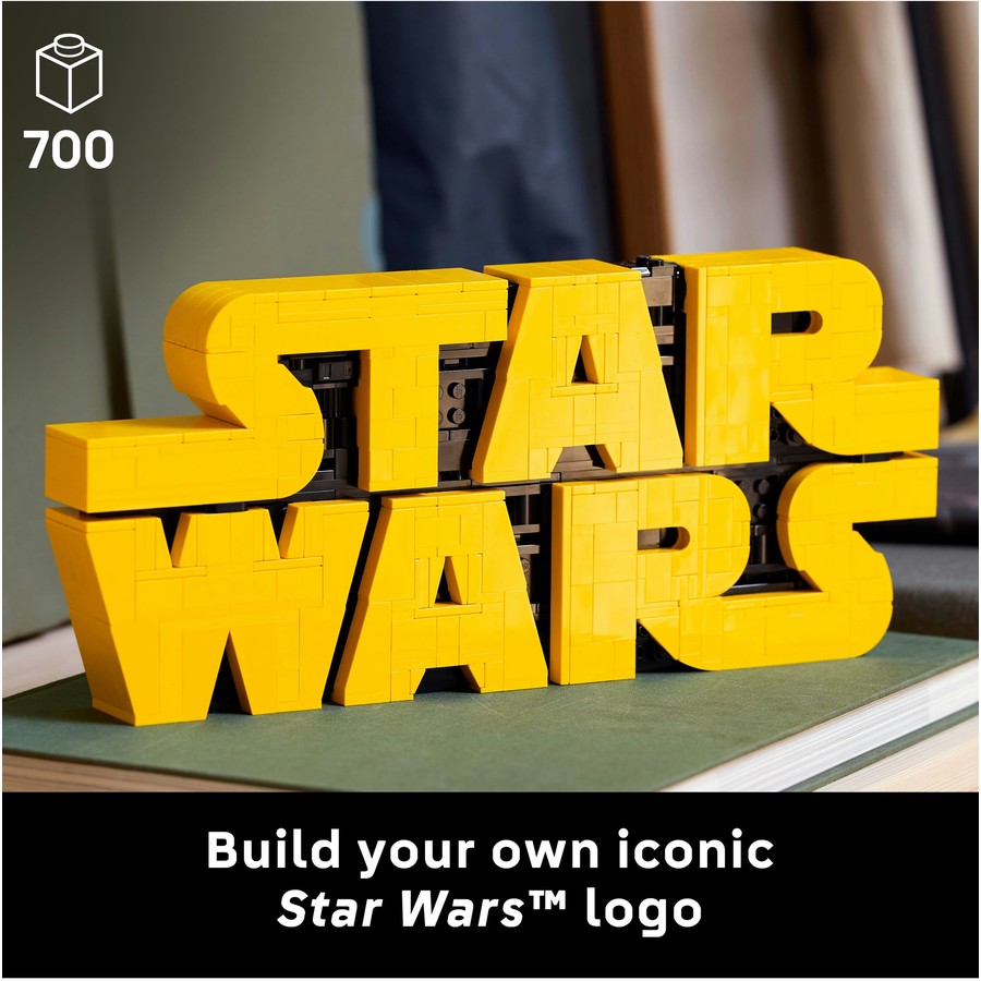LEGO Brick-Built Star Wars Logo 75407