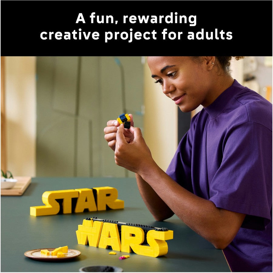 LEGO Brick-Built Star Wars Logo 75407