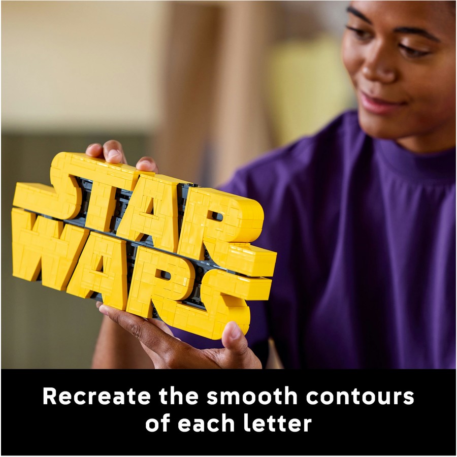 LEGO Brick-Built Star Wars Logo 75407