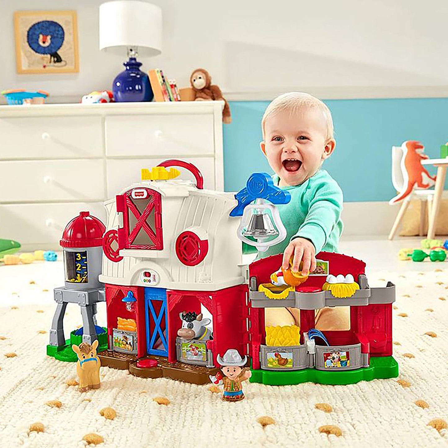 Fisher-Price Little People Caring For Animals Farm Playset