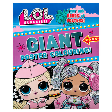 L.O.L. Surprise Giant Poster Colouring Book
