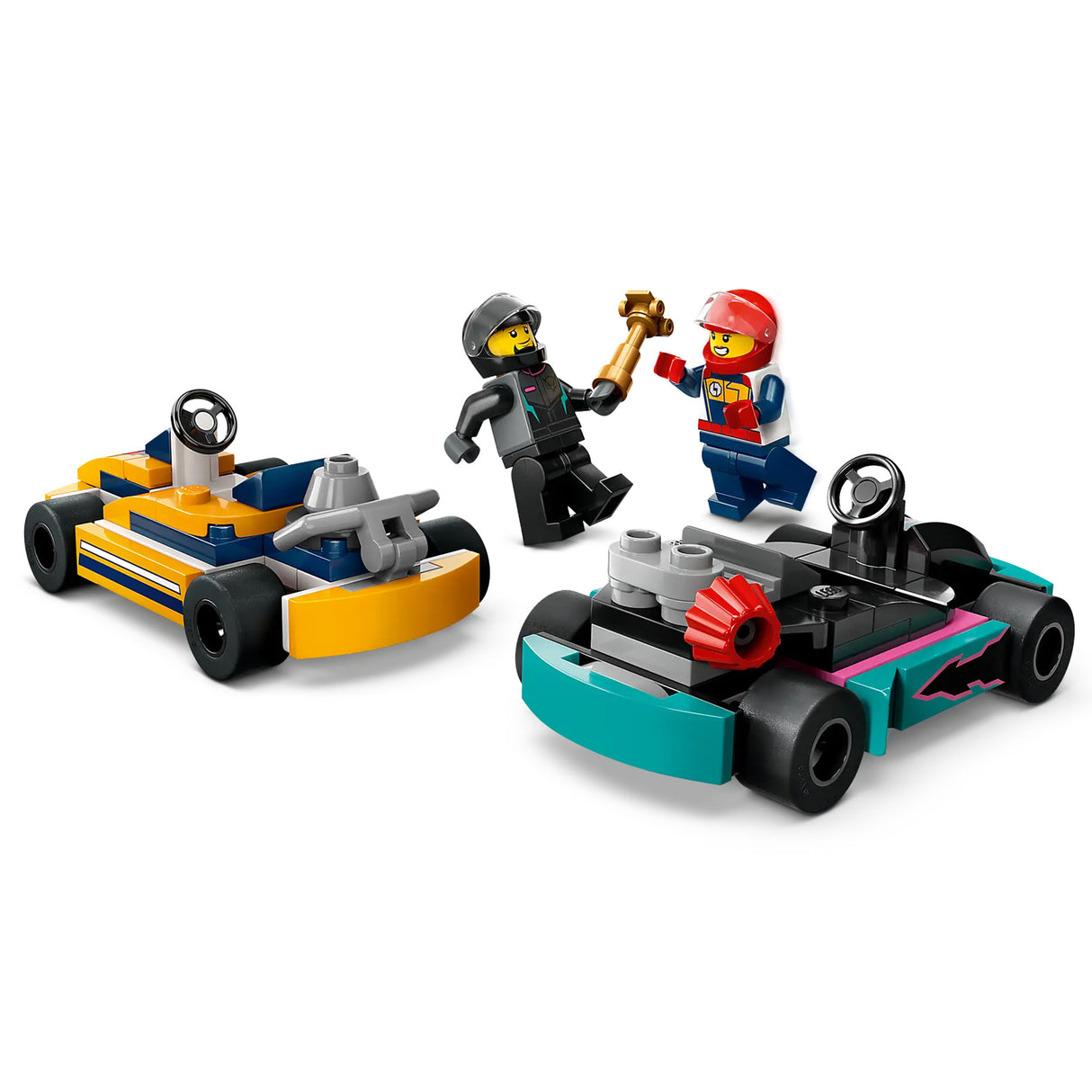 LEGO City Go-Karts and Race Drivers 60400, (99-pieces)