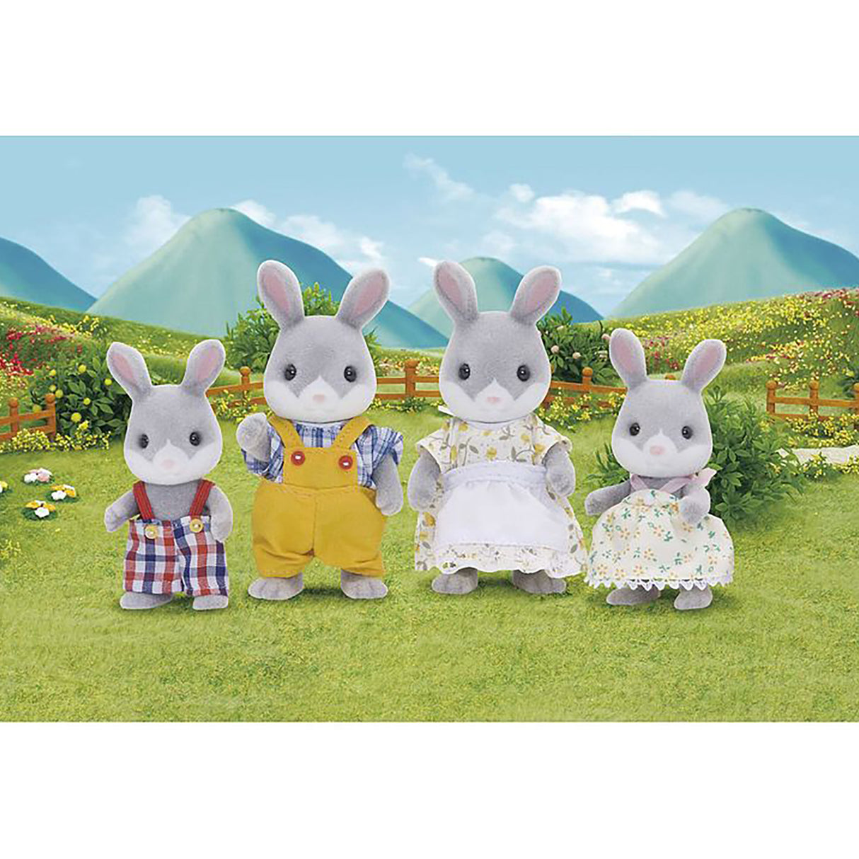 Sylvanian Families - Cottontail Rabbit Family