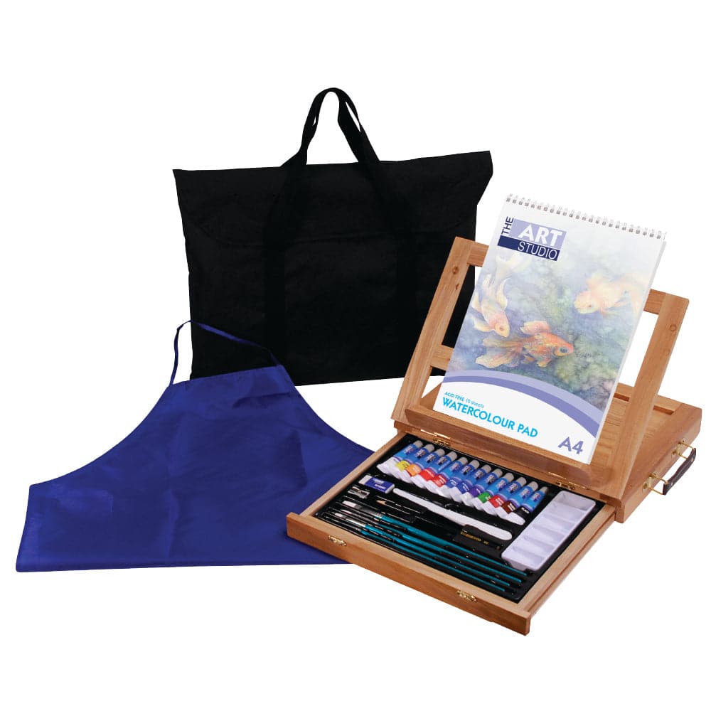 Dark Slate Gray The Art Studio Art Class Series Watercolour Easel Art Watercolour Painting Sets