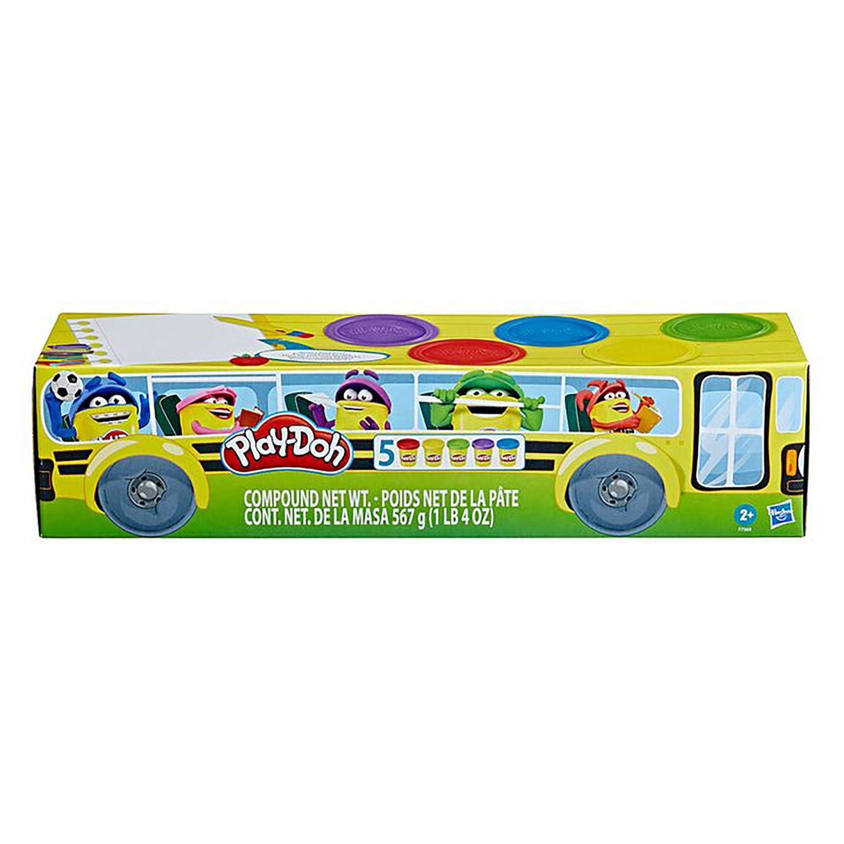 Play-Doh Back To School - Modeling Compound (Pack of 5)