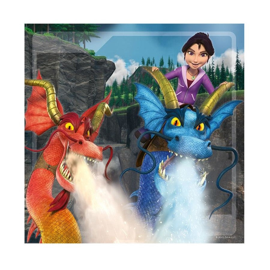Ravensburger How to Train your Dragons Realms Puzzle 3x49 Piece