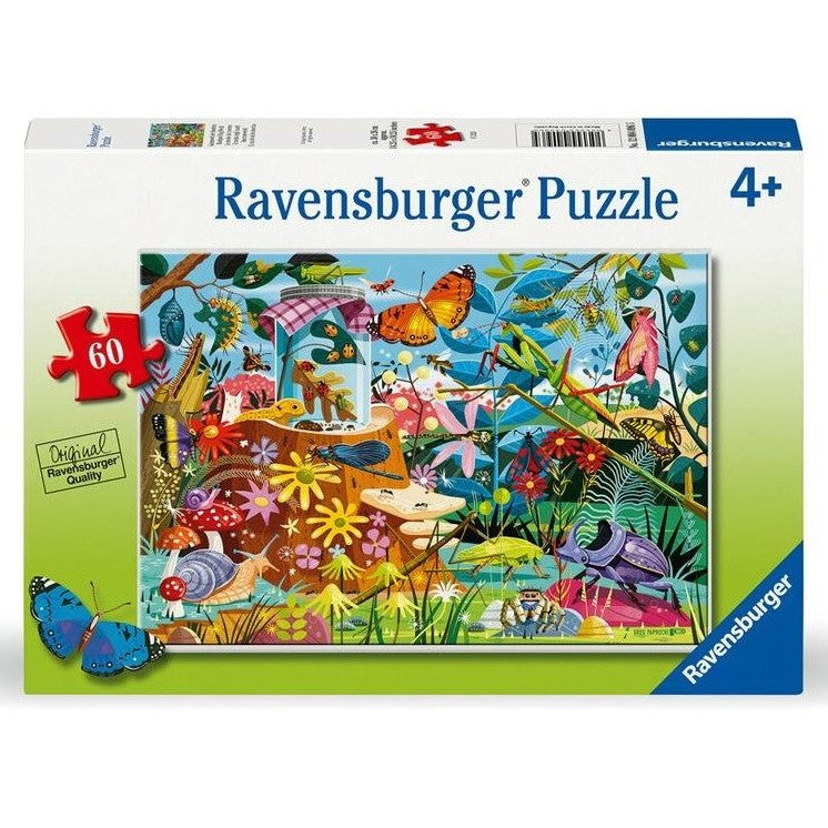 Ravensburger Backyard Bug World Jigsaw Puzzle 60 Piece